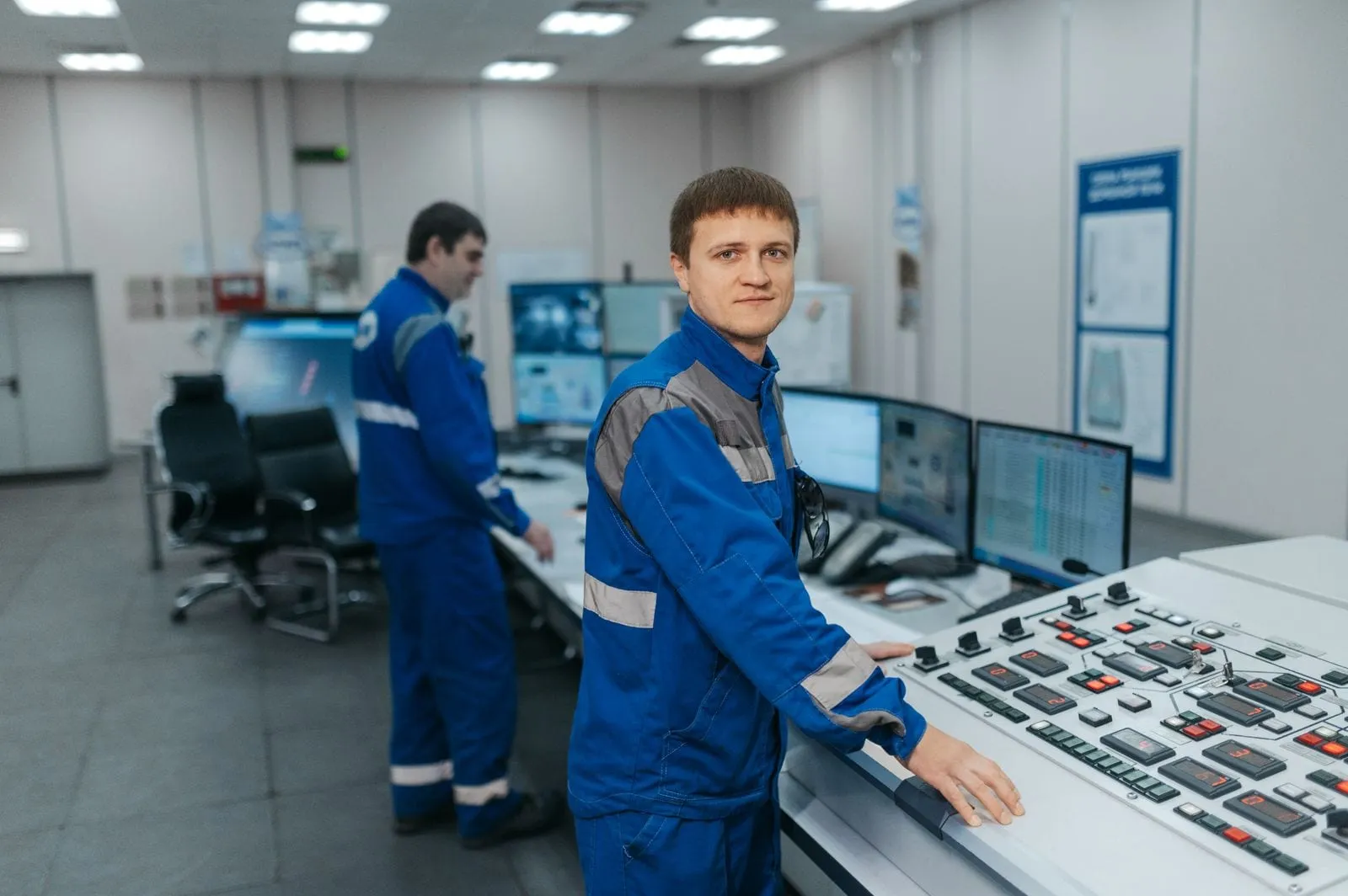 Industrial operations control room